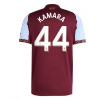 Aston Villa Boubacar Kamara #44 Domáci futbalový dres 2025-26 Krátky Rukáv